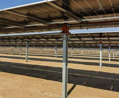 7.3 MWp Tracker System (Concrete)